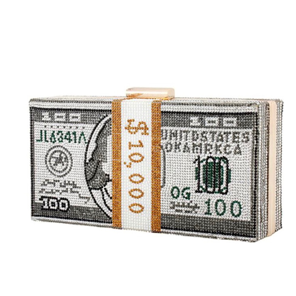 Studded Chic 💵 Box Clutch